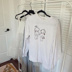 Brandy Melville Angel Baby sweatshirt